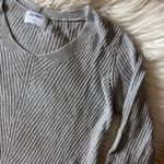 Old Navy gray v-neck tunic sweater Photo 4