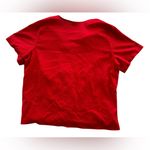 Vintage 90s 2 piece Short Set Floral Red Button Up Size 2X Photo 1