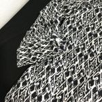 Chico's  Women's Button Down Shirt Abstract Print 3/4 Sleeve‎ Photo 1