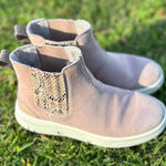 Hey Dude Hey Dudes Vic Suede Rose Ankle Snake‎ boots unisex platform women’s size 5 Photo 0