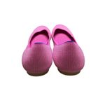 Rothy's Rothy’s The Square Flat Strawberry Ice Pink Knit Shoes Size 10 Washable Eco Photo 3