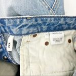 GRLFRND  The Eva Denim Skirt in Car Wash Blue Cut Off Revolve Size 27 Photo 2