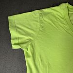 The Salty Dog Cafe Womens S/M Lime Green V-Neck Short Sleeve T-shirt Dress Photo 4