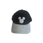 Disney  Parks Silver Unisex Mickey Baseball Hat Cap Photo 2