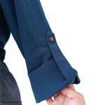 Forever 21  Mini Blue Dress Size Medium Photo 2