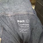 Pact Dark Gray Organic Cotton high rise lounge pants pj cozy casual fall Size L Photo 2