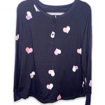 Kate Spade Heart Pajama Sleep Shirt Medium Photo 0