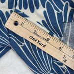 J. Crew Floral Linen Bend Scallop Hem Chino Shorts Blue White Size 0 Photo 10