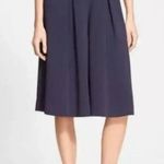 Rebecca Taylor  Culotte Pants Casual Dress Pants Size 4 Blue Photo 0