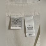 Emma James Women’s Linen Blend Embellished White Tunic Size 14 Photo 10