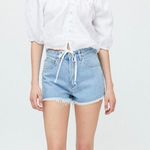 Urban Outfitters NEW W TAG Abrand A High-Waisted Relaxed Light Blue Denim Shorts Photo 1