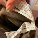 ZARA LIGHT BROWN TURTLENECK BOXY SWEATSHIRT Photo 3