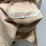 Free People Inimately Basic Ribbed Body Suit Beige Small Photo 5