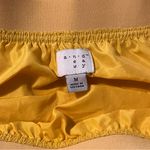 a.n.a Mustard A-Line Pleated Skirt, Sz Medium Photo 2