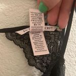 Victoria's Secret ✨ Stretch Satin Lace Cutout Black Sz XL Slip✨ Photo 7