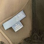 Anthropologie Dil Dress 6 Gray Silk Lace Short Sleeve Romantic Vintage Photo 4