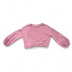 Free People  FP Beach Catalina Top Mauve/Pink Waffle Knit Pullover‎ Size M Photo 1