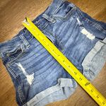 Hollister  Shorts Womens 0 w24 High Rise Distressed Cuffed Denim Jean Shorts Photo 4
