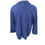 Lauren Ralph Lauren Women's 3X Knit Blazer Jacket Gold Crest Navy Blue Size undefined Photo 6