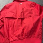 Sean John NWT  Women's Size M Red Button-Up Double Breasted Coat Bomber Jacket Photo 12