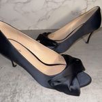Kate Spade  Crawford Satin Peep-Toe Stiletto Pumps Blue Women's 11 MSRP $228 Photo 0