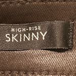 White House | Black Market  High Rise Skinny Faux Leather Pants Size 6S Black Photo 7