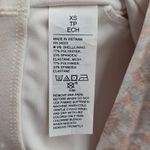 Old Navy  Active Powersoft Cream Animal Crop Sports Bra Swim‎ Top XS Extra Small Photo 6