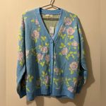 Urban Outfitters  Groundbreaking Floral Cardigan size Small Photo 1