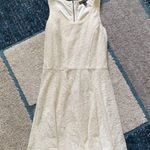 EXPRESS White Ivory Lace Skater Dress Bridal XS Photo 2