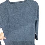 Ellen Tracy Tunic Sweater 100% Merino Wool Cardigan Women Gray Long Sleeve Belt Photo 14