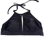 Kona Sol NEW  Black Ruffle Keyhole Bikini Top size XS Photo 4