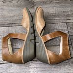 Fly London  Bronze Closed Toe Ankle Strap Comfy Wedge Shoes Photo 5