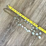 Gold tone 3 tier beaded necklace Photo 3