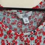 Croft & Barrow  Red Floral Top Photo 1