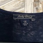 Lucky Brand embroidered cap sleeve size 1x Photo 2