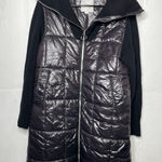 Varley  Womens Mayten Knit Puffer Jacket Coat Black Size Small Photo 0