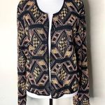 Jerome Black Beaded Open Front Y2K Jacket Photo 0