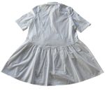 Madewell  Button-Front Mini Shirtdress In Poplin Size S Photo 1