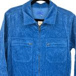 NWT MOTHER The Specialist Ankle Corduroy Jumpsuit Sky Diver Blue Size Large Photo 7