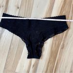 Victoria's Secret  Black Lace Floral Pattern Lingerie Slip Dress Photo 12