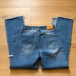 Avec Les Filles  Split Raw Hem Distressed Jeans Photo 5