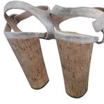 Veronica Beard  Lucille Cork‎ Suede Platform Sandals Photo 6