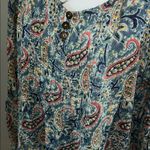 Ralph Lauren Lauren  Paisley Print Women's Top Photo 6