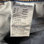 American Eagle  SZ 2 Jeggings Jeans Distressed Stretch Zip-Fly Mid-Rise Whiskered Photo 11