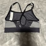 Nike  Charcoal and Light Gray Dri-FIT Sports Bra Photo 1