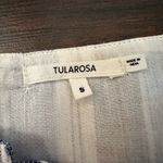 Tularosa Warren blue & white striped short sleeve tunic mini dress size S Photo 9