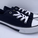 Harley Davidson zia black canvas women sneakers Size 8 Photo 1