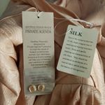 Geoffrey Alexander for Private Agenda Vintage Silk Blouse Size 16 Photo 6