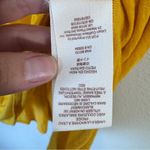 Free People Fiesta Nueva Yellow Embroidered Tunic Womens L Boho Festival Blouse Photo 8