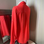 EXPRESS Long Sleeve Notched Collar Blouse Photo 4